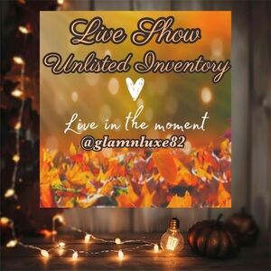 ❌SOLD OUT❌11/15/2025 Unlisted Live Show Items/NO CANCELLATIONS!💗